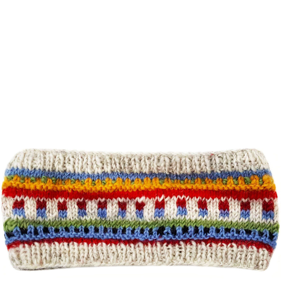 Patterned Knit Headband, assorted. Nepal - Village Goods